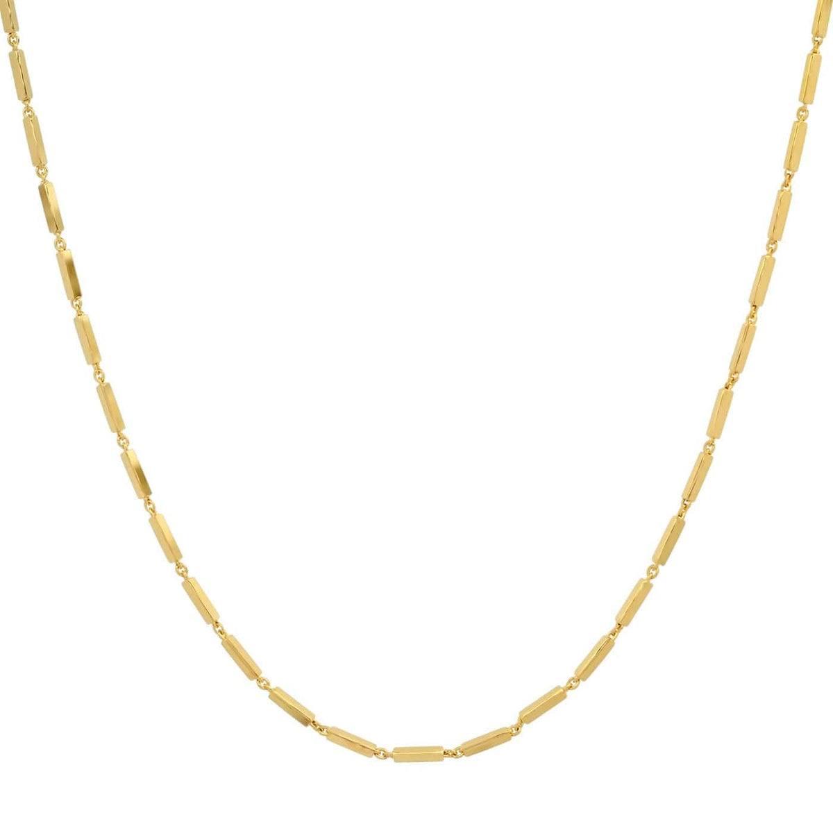 Gold Vermeil Bar Chain