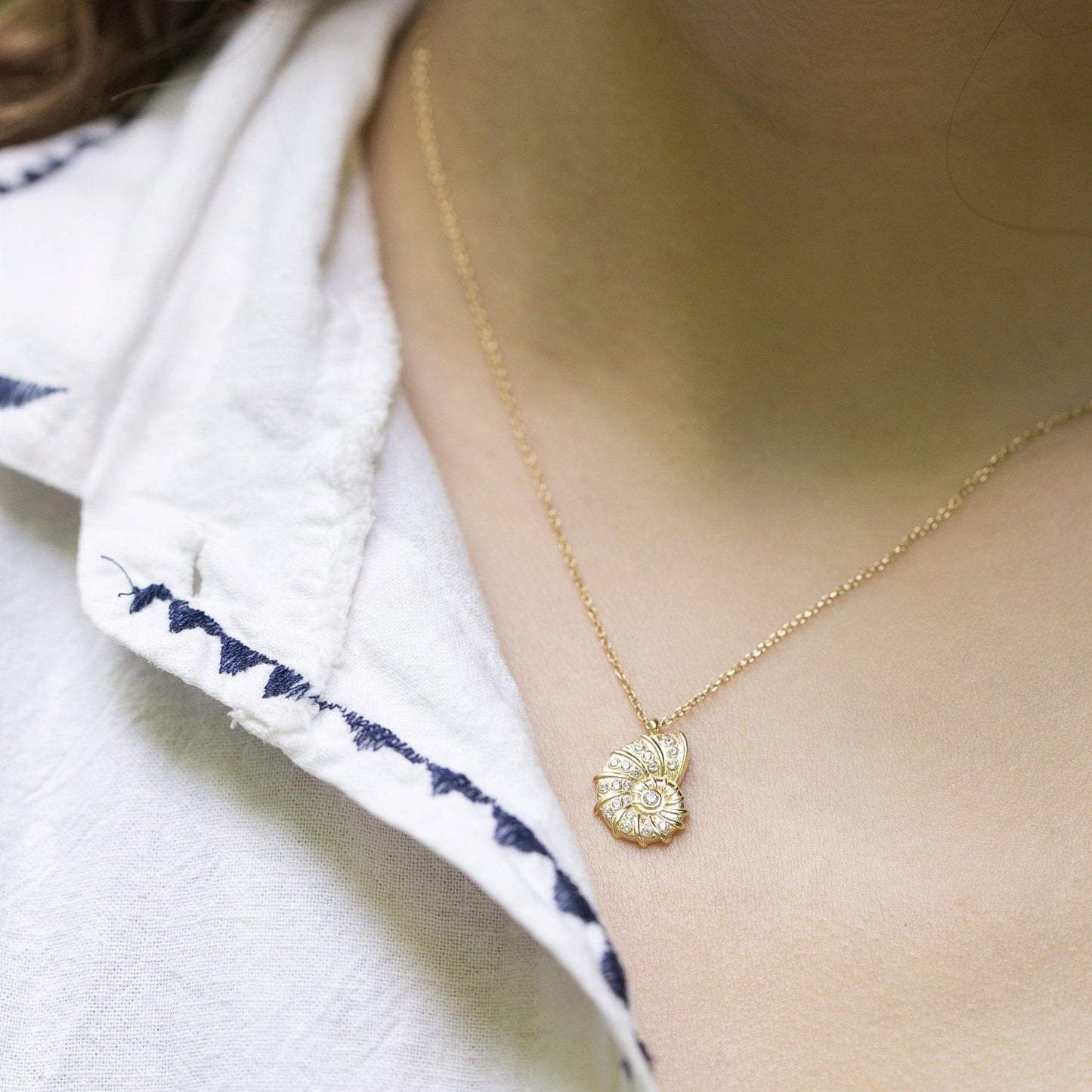 Shell Charm Necklace