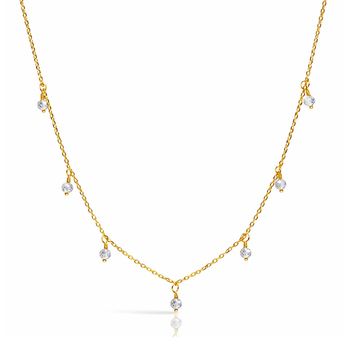 Shimmer Drop Necklace