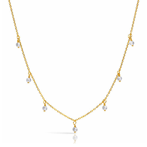 Shimmer Drop Necklace