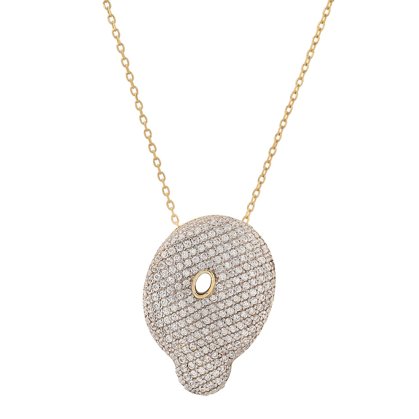 Twinkling Monogram Charm Necklace