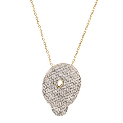 Twinkling Monogram Charm Necklace