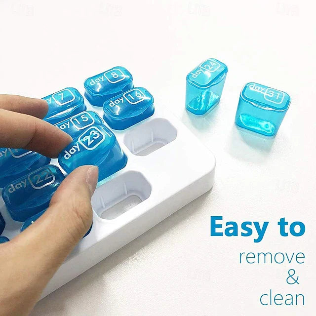 üí™31-Day Detachable Monthly Pill Organizer