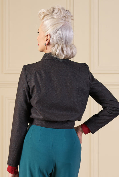 1940s Utility Buckle Jacket - Derby Wool