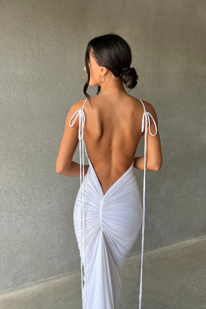 Zahara Gown - White