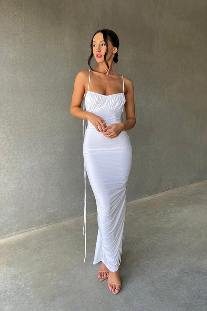 Zahara Gown - White