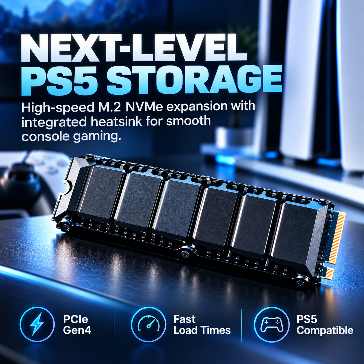 SSD with Heatsink