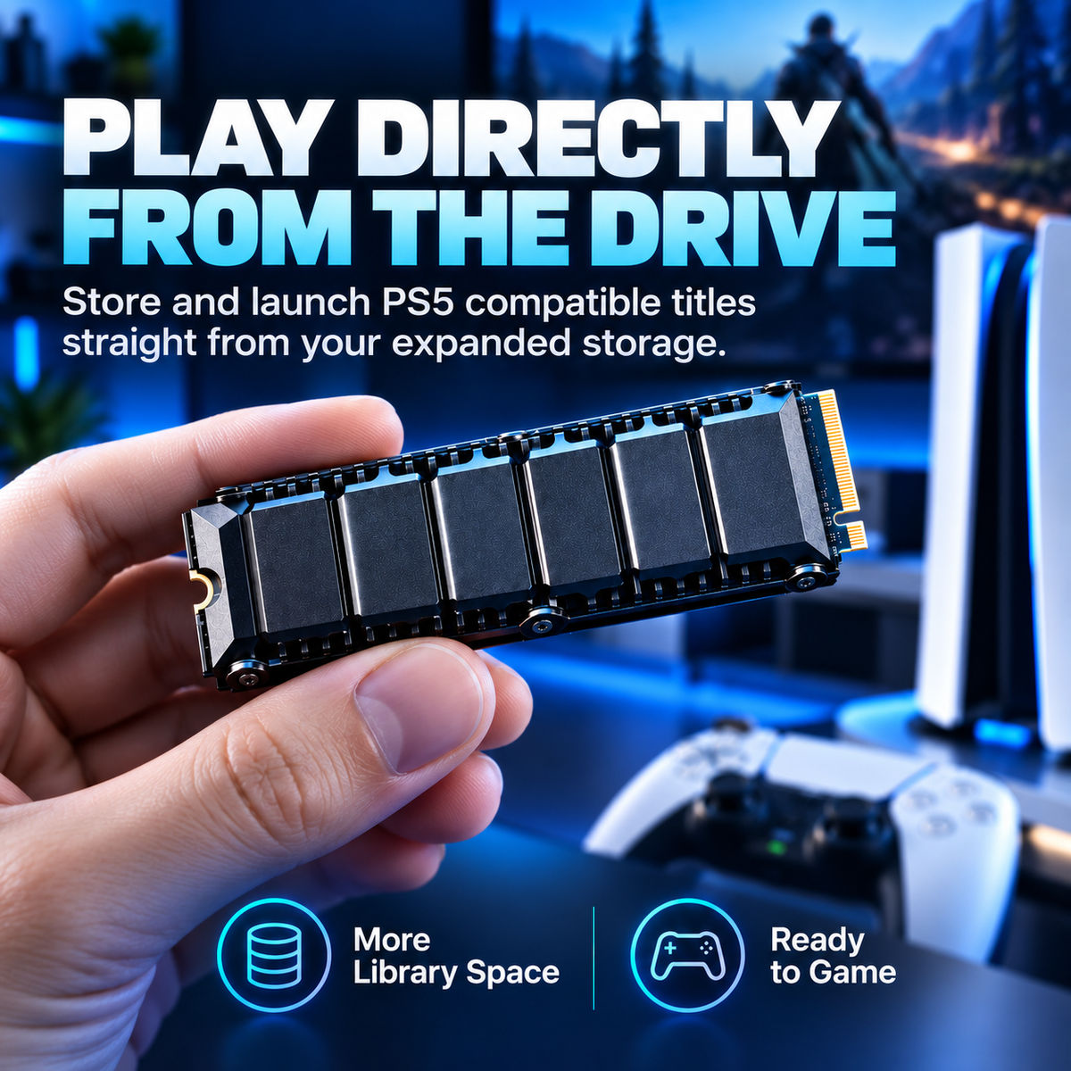 SSD with Heatsink
