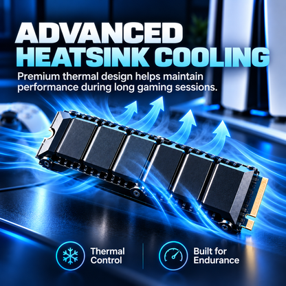 SSD with Heatsink