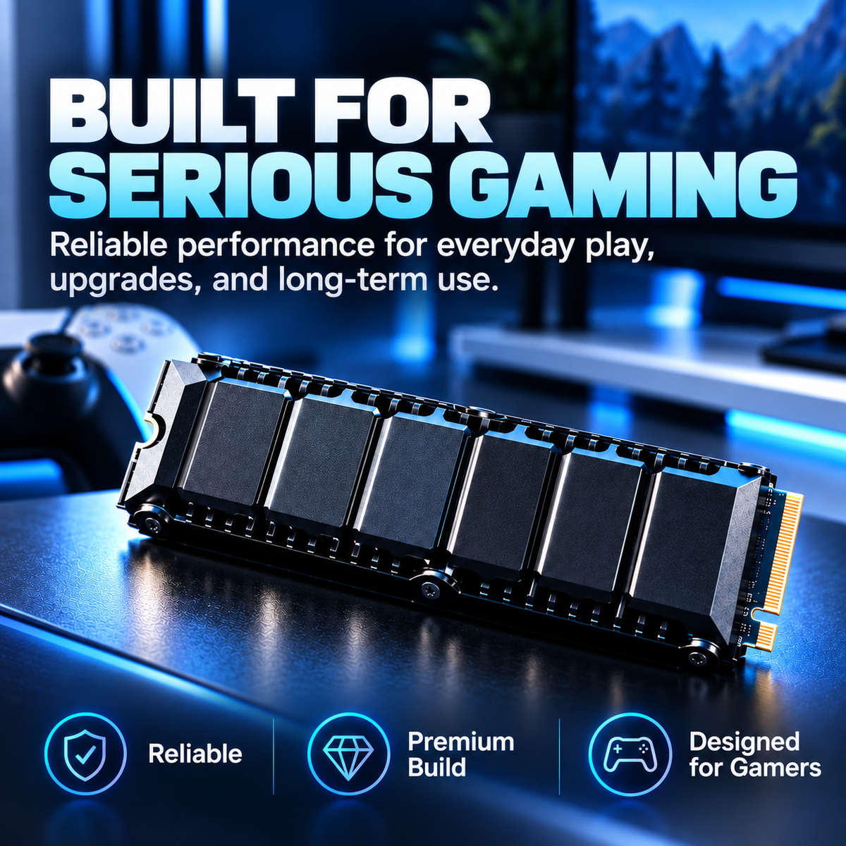 SSD with Heatsink